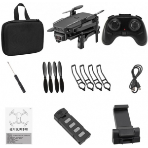 Квадрокоптер KF611 с 4K видеокамерой, FPV - Wi-Fi, + доп. аккумулятор